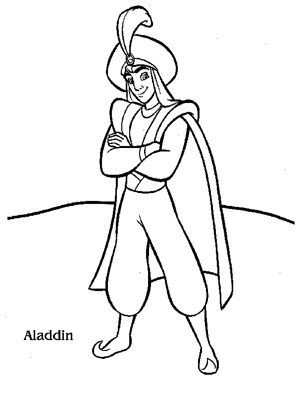 Get 85 Aladdin Coloring Page Ideas 21