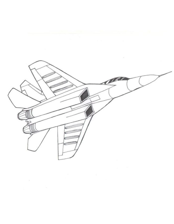 Get 85 Jet Coloring Sheet Ideas 12