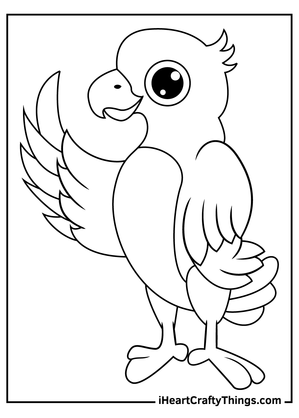 Get 85 Coloring Page Parrot Ideas 33