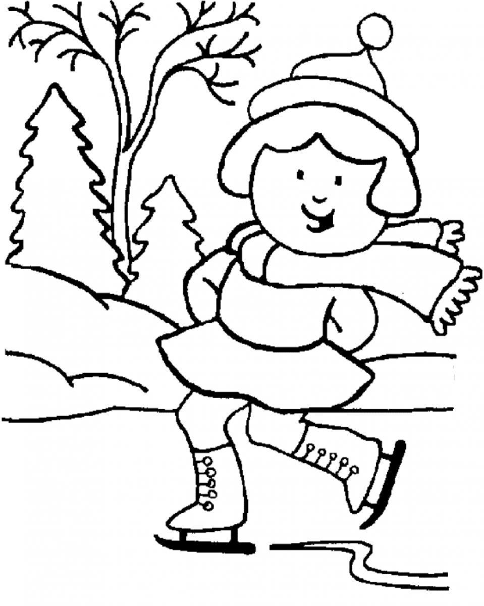 Get 85 Winter Coloring Pages For Preschoolers Ideas 5